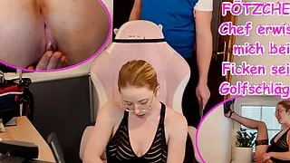 PREGNANT?!? Boss gives me a creampie at work! Am I the office bitch now?