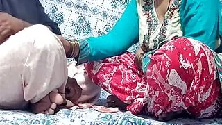 Indian nurse and peasant sex in the bed