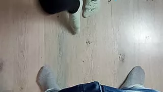 Knee and feet kicking balls. Ballbusting cbt femdom bdsm Mistress Redix