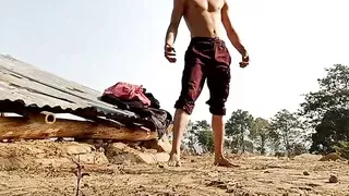 Sapna aunty ko chodne ke baad exercise ki