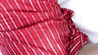 My boyfriend licks my pussy and inserts his cock into my pussy. Would you like to try sucking your cock with me?