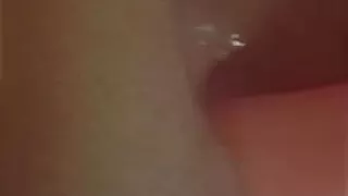 Brunette Touches Herself