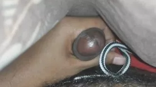 In the night I masturbated on the bed sheet