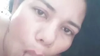 Looking at The Camera While I Enjoy