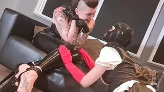 Foot Worship with My Sub Girl