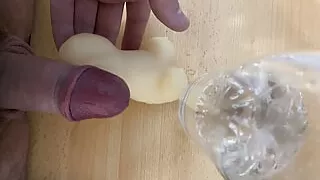 Close Up, Crossdresser, Dress, Jerk Off, Penis, Small Cock