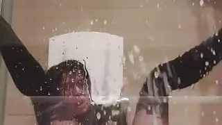 Squirt record in ma shower