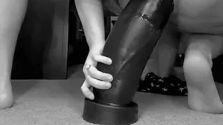 Showing my pussy wrapping around my toys