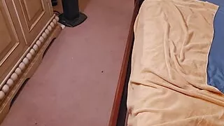 Prostate vibe and hard ejaculation