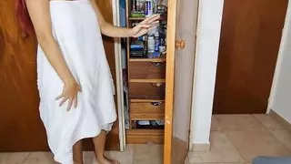 STEP BROTHER Please fuck my tight little pussy and CUM between my BIG TITS