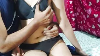Virgin Big Boobs Indian Bhabhi Fucks with her old Devar Ji after husband leaves