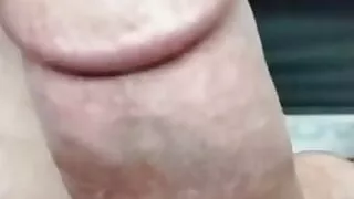 Stroking my cock
