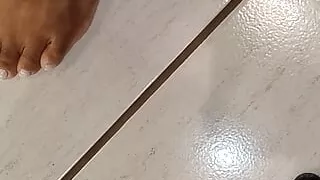 Fucking with the camera filming only the feet 5