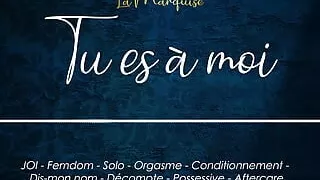 Your mistress gives you instructions and reminds you that your belongs to her