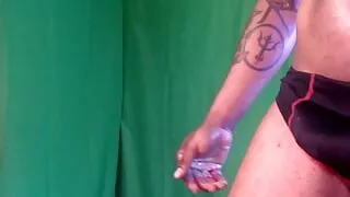 BBC Private dance Black dick dirty talk - suck on the cum filled dick of Mefisthanos