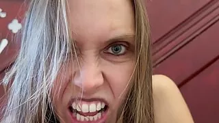 Wild Dildo Biting Gnawing