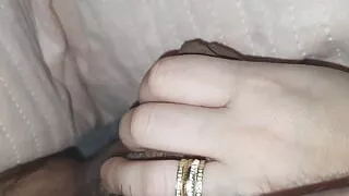 Step bitch handjob step son dick