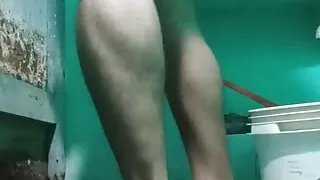 Ben wa balls and Big cock with sexy body thoice