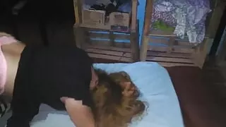 My girlfriend's whore asks me to fuck her doggy style