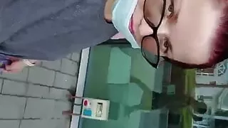 I'm walking braless in public like a dirty slut