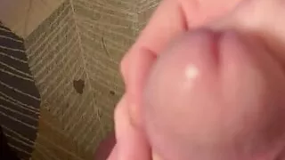 Chubby cross dresser, shaved, dress, and black lingerie