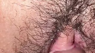 Dirty 18 years old girl squirting on BBC with Creampie after Sucking his Dick