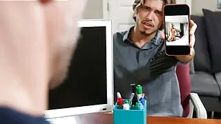 HOT AS FUCK Inked Jock Gets Pounded Hard At Job Interview