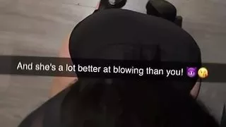 Cheat on Snapchat: 18 year old teen practices doggy style with the boss (More on OnlyFans)