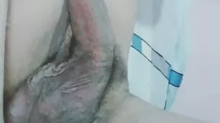 Hot dad masturbating hard