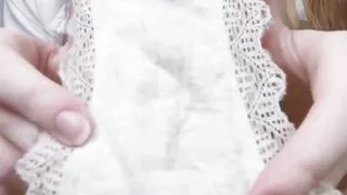 Schoolgirl Loves to Sniff Dirty Panties and Touch Herself