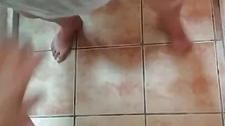 Vid 03 StepSon Hides & Masturbates, Then Caught Step Mom Fingering, He Went to Help and Fuck Her in Toilet