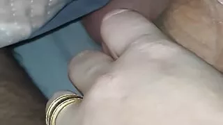 Step mom handjob under blanket step son dick