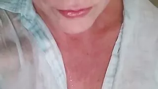 Wet Lonely and Horny MILF...shower Masturbation Time
