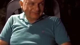 Blonde Babe Got Fucked Outdoor with Two Man Watcing