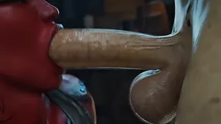 Aphy3d & Amazonium Intense hard sex tasty hot big ass swallowing huge sweet cock intense pleasure tasty