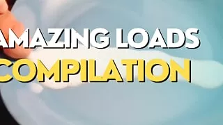 Big loads of cum amazing cumshots compilation