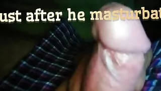 Just After Masturbating he sent me his video ????