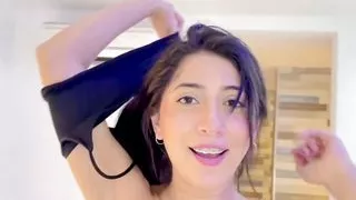 stepsister was curious and discovered that he really wanted to penetrate her