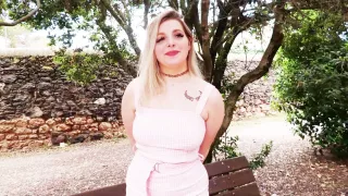 Matylde, 19, has fire in her legs!