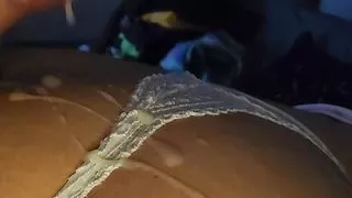 Horny baby fucked and gets cum