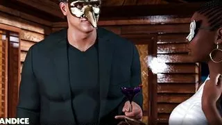 Time Stamps - (Mask Orgy 2) - Scene