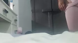 Big Ass Woman Undresses In Front Of Her Lover