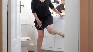 Amateur Blonde Mature Wife Enjoys Sex Games in Heels