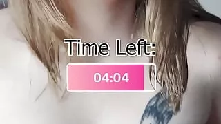 LAST 5 MINUTES AND YOU CAN FUCK MY PUSSY... premature ruined titty fuck