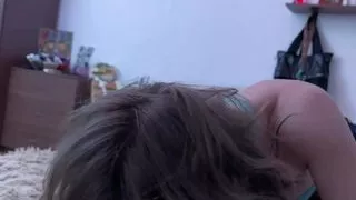 Surprised my husband with a long blowjob