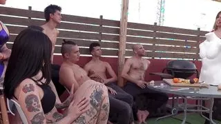 WTF?!? This was supposed to the lunch! Bisexual Orgy for LetsGoBi