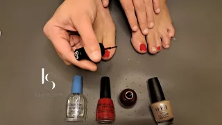 Toe Painting For Christmas! With Donna Hart