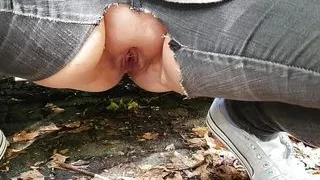 Piss compilation - Roommate Ruby loves to piss in public and outdoors