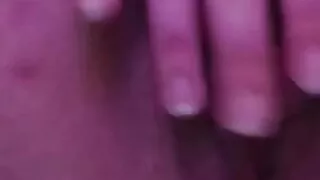 Slapping my gaped pussy