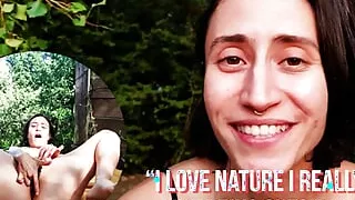 Ersties - Kinky Brazilian Girl Gets Off in Nature With Odd Objects